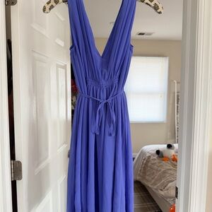 Anthropologie Vibrant Blue HD in Paris Dress